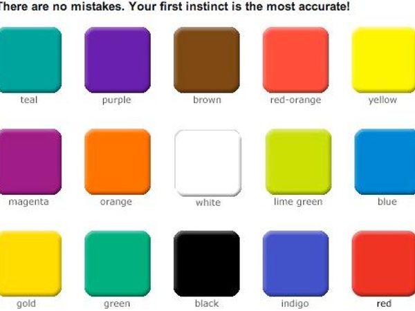 What is your favorite color?