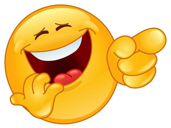 You laugh when...