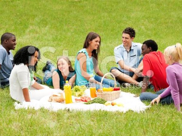 Would you rather be in your room alone or at the park with friends?