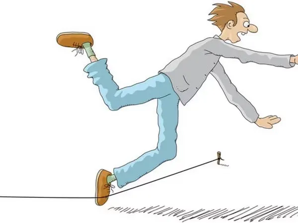 You trip and fall in public. How do you save face?