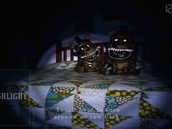 Who is tired of those dumb lil freddies on the bed?
