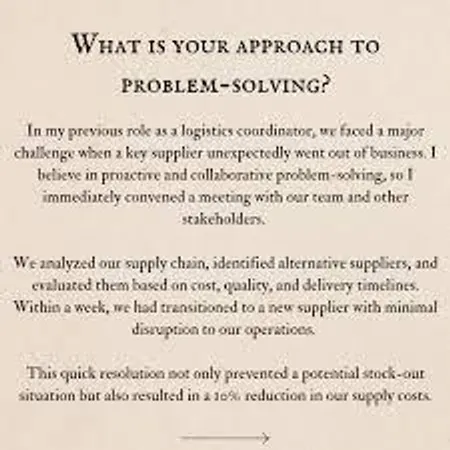 Your approach to problem-solving is most like...