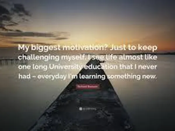 What’s your biggest motivation?