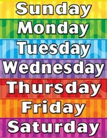 What Is Your Favourite Day Of The Week?