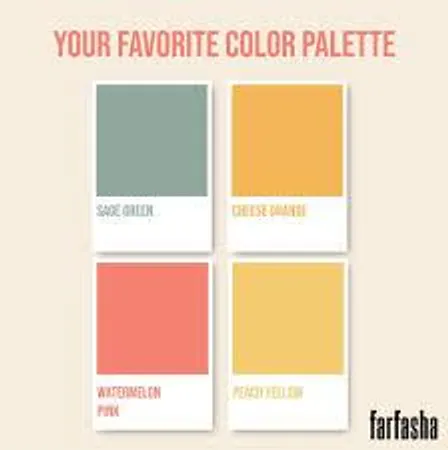 Choose your favorite color palette.