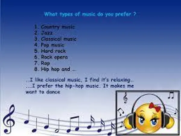 What type of music do you prefer?