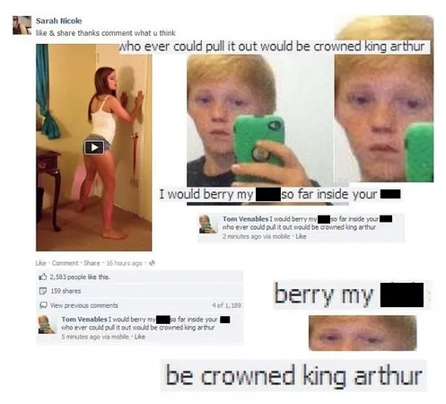 This kid tho...