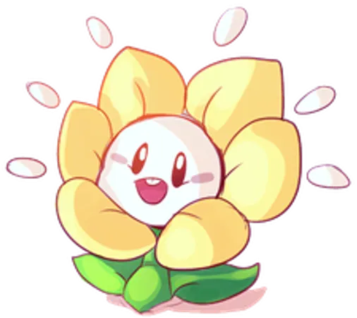 You see flowey what do you do?