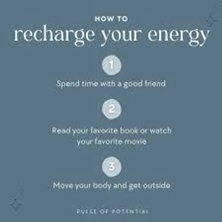What’s your favorite way to recharge?