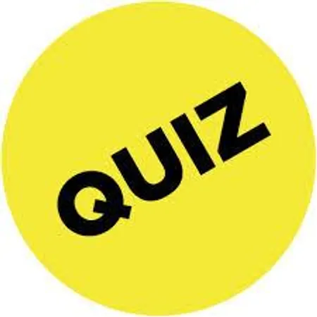 The quiz is done (sorry about the lack of questions) what did you think