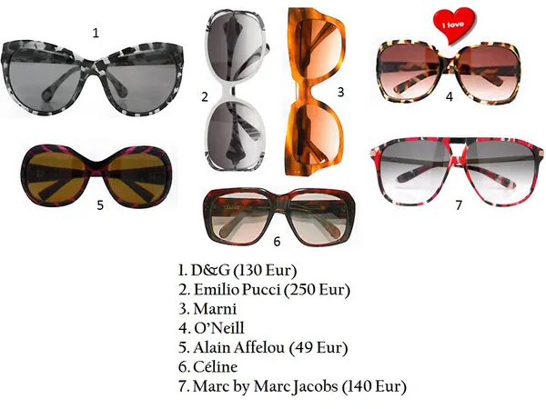 Choose a type of sunglasses: