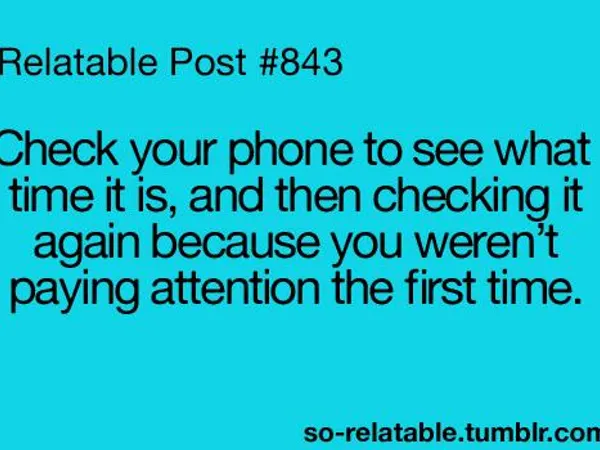 Relate?