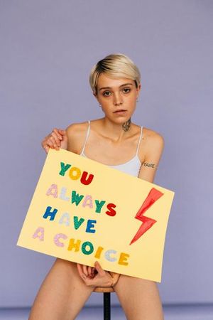 When given a choice you always: