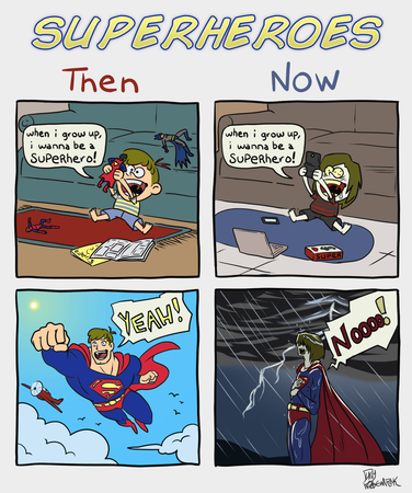 How do you feel about teaming up with other superheroes?