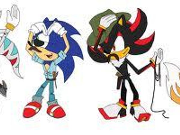 Suddenly; Sonic, Tails, Silver, and Shadow appear. "I don't know what you think you're doing, but we're saving these girls," Sonic says. Anisha looks at you. "Shadow and Silver are here?" she mouths. You shrug, you aren't quite sure yourself. Eggman looks at the boys, "I always thought you two would learn to pick a better side Shadow and Silver." You can tell Eggman is frightened by the group. You take a fighting stance next too... (Here's a freebie!)