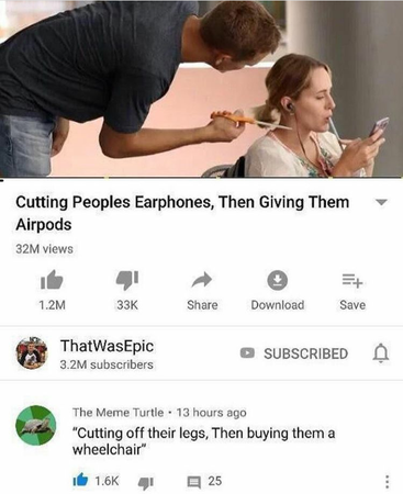 You make a sound, what is it?