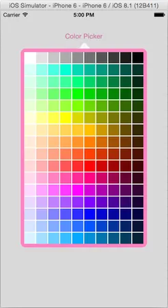 Pick a color: