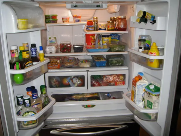 You open fridge and it is full but these nothing you want to eat!