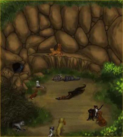 A cat from another clan comes to your camp, what do you do?
