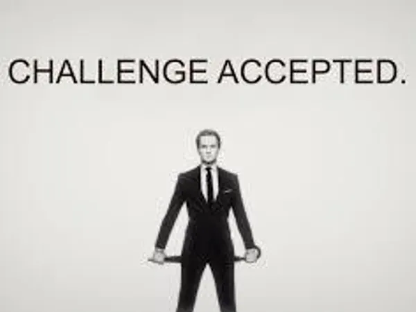 I challenge...