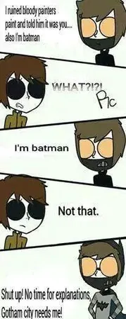 Cheshire: OK since im out of questions I'll bring in the boys!!! *GENTLEMEN PLEASE COME HERE!!!!!!!!!!!* Jeff: Jesus stop yelling! Slenderp: yes we were just in the other room......wait why is my name slenderp?? *cheshire: cuz that is what you are.* Ben: lol good one cheshire! *cheshire: thx ben :)* Ej: anyway what do you want??