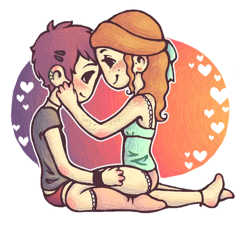 Are you really mushy in a relationship (like touchy and not so talkative)