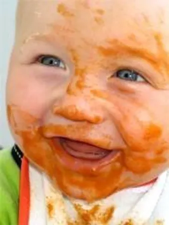 What would you do if you saw somebody playing in their food?