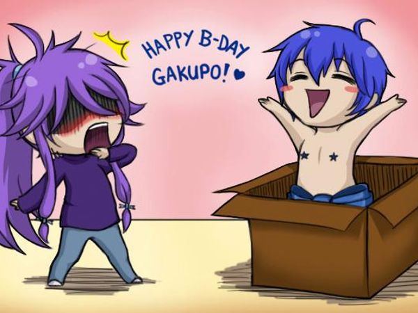 Kaito: Ugh, get out of the way Gakupo. Gakupo: NOOOO! *Start fighting* Meiko: *Drags Gakupo off the screen*  Kaito: Okayyy then. Anyway, all of my fans, Tell me, what is your favoourite colour, while looking up to the fabulousness that is me!  Miku: ...I am surrounded by weirdos...