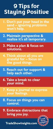 How do you stay positive during tough times?