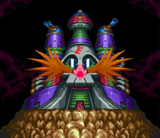 "Hey, don't worry little buddy, everything will turn out A-Okay." Tails reassured. CT nodded and smiled, turning back to his work. "Yeah... A-Okay." Meanwhile, Knuckles, Shadow, and Silver were out looking for Eggman's base, searching for the weapon that was used to set you under his control. As they peered over a set of bushes, they spotted a base that was obviously Eggmans, given it was his face that was the door. "C'mon." Shadow whispers.