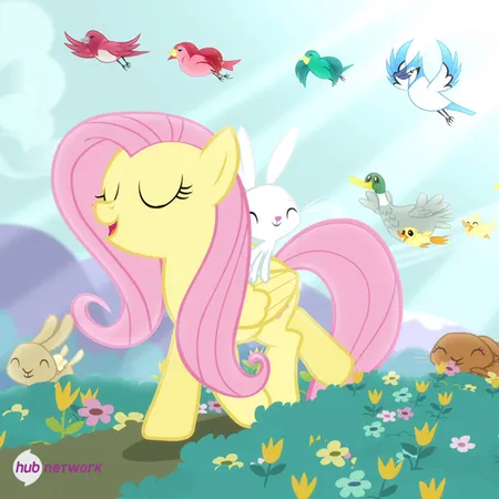 Ok so since you have been introduced to each other now it's time for the questions. Why don't you go first Fluttershy? Fluttershy: O...ok... Do you love animals?