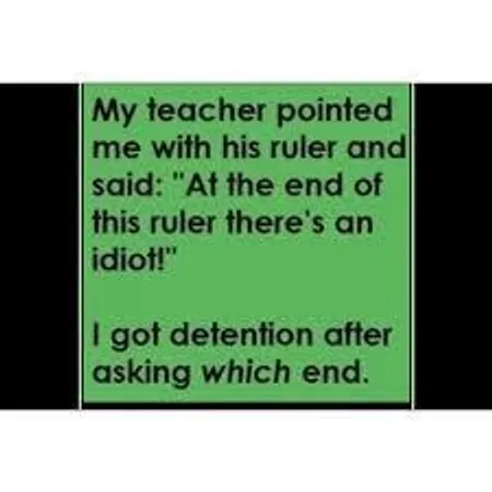 Are you good at comebacks?