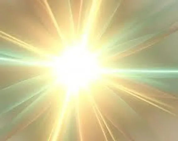 When you see a bright light, what do you do?