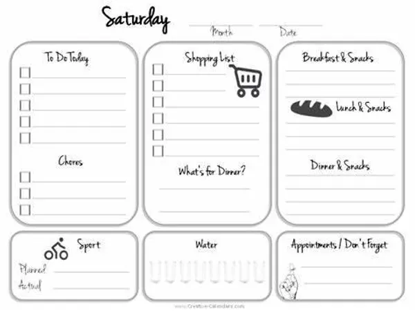 What would you do on a Saturday?