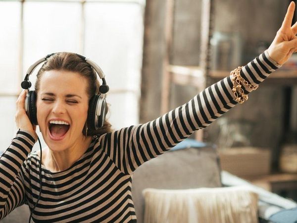What do you do when you hear loud music?