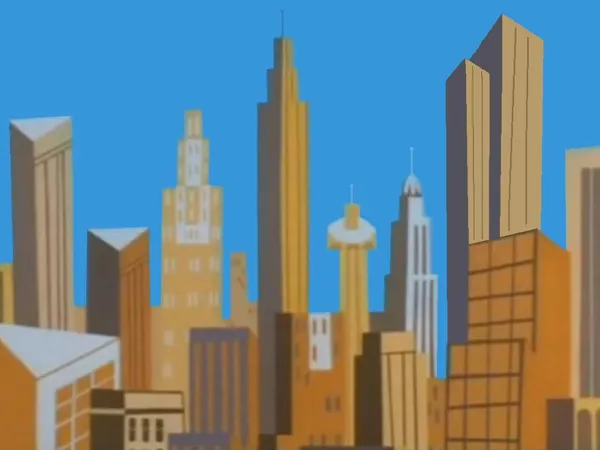 Choose a cartoon place to visit: