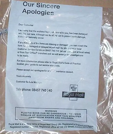 What's your approach to apologies?