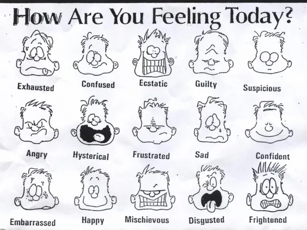 You are in a bad mood.