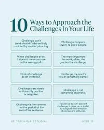 What’s your approach to challenges?