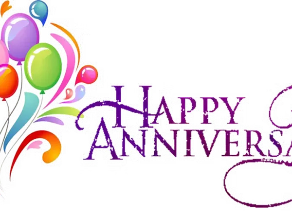 On anniversaries, you...