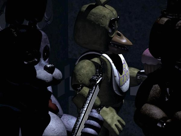 You check the show stage and see them. What is your reaction?
