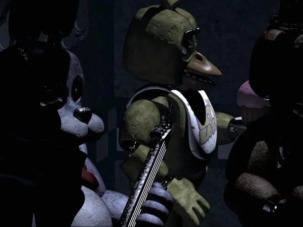 You check the show stage and see them. What is your reaction?