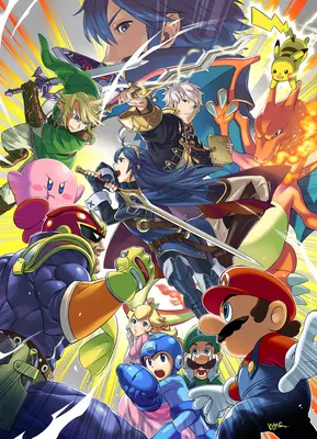 What Super Smash Bros Character Ship Do You Agree With The Most ? Pit X Palutena Or Mario and Princess Peach