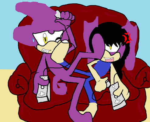 Which picture of me and Espio is better? Which picture of me and Espio is better?