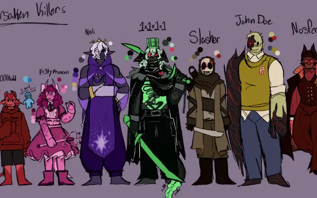 Who's your favourite Forsaken killer?(Mafioso, Bluudud, and Pr3ttypriincess will be separate in this despite being C00lkid skin)