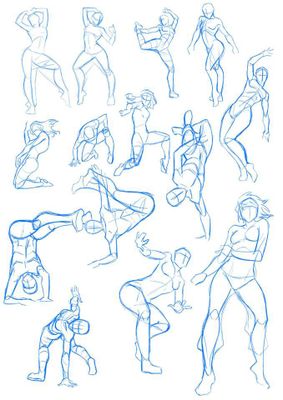 I'm creating a two new characters, but I need a pose for them I'm creating a two new characters, but I need a pose for them