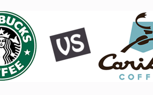 Starbucks or Caribou? Starbucks or Caribou?