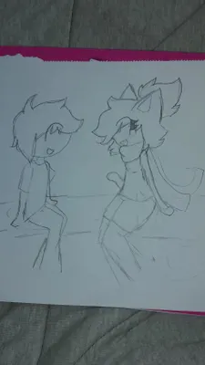 I drew something is it cute?