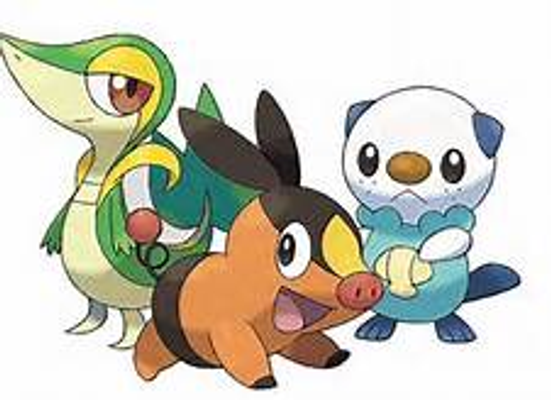 Favorite Pokemon starter? (Unova) Favorite Pokemon starter? (Unova)