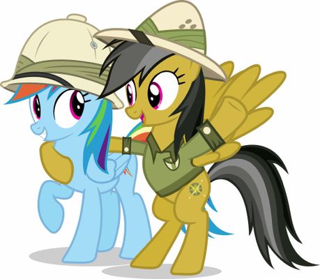 Rainbow Dash vs. Daring Do Rainbow Dash vs. Daring Do